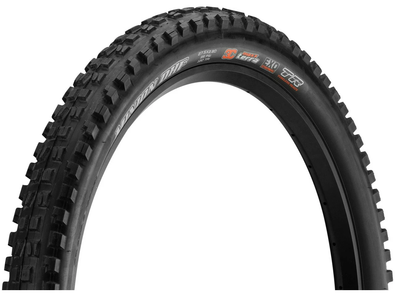 MAXXIS Pneu Souple Minion DHF+ 3C MaxxTerra EXO TR 27,5+ 3 MAXXIS Pneu Souple Minion DHF+ 3C MaxxTerra EXO TR 27,5+