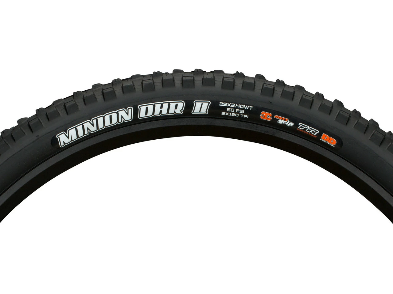 MAXXIS Pneu Souple Minion DHR II 3C MaxxGrip DD WT TR 29" 5 MAXXIS Pneu Souple Minion DHR II 3C MaxxGrip DD WT TR 29" – Image 3
