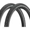 Schwalbe Set De 2 Pneus Rigides Cloutés Marathon Winter Plus 24" -Pneus 27,5" Soldes 271207