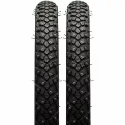Schwalbe Set De 2 Pneus Rigides Cloutés Marathon Winter Plus 24" -Pneus 27,5" Soldes 271211