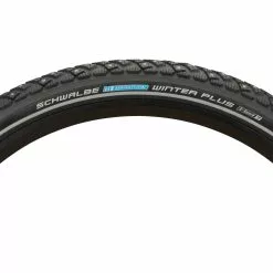 Schwalbe Set De 2 Pneus Rigides Cloutés Marathon Winter Plus 28" -Pneus 27,5" Soldes 271220
