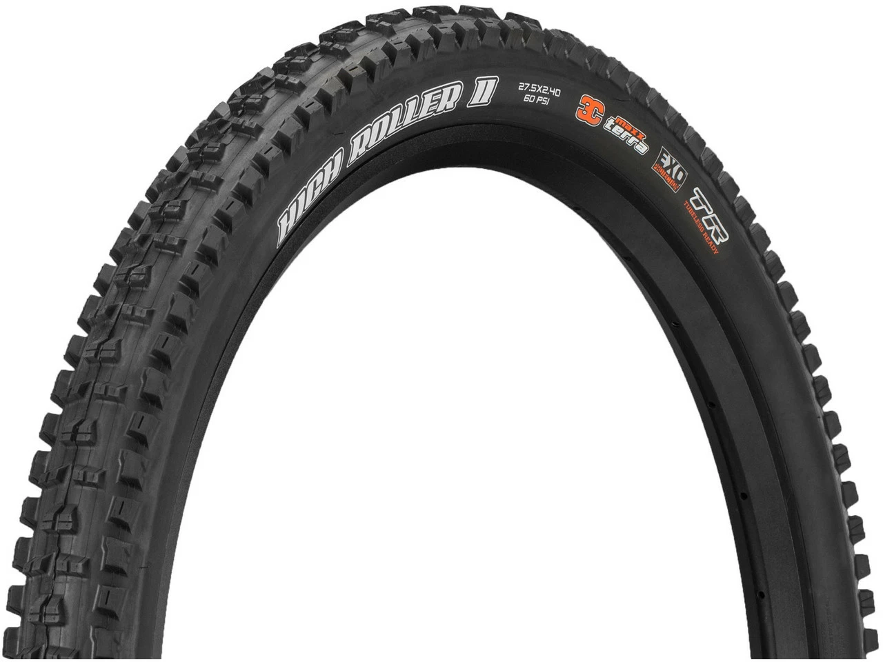 MAXXIS Set 2 Pneus Souples Highroller II 3C MaxxTerra EXO Protection TR 27,5" 4 MAXXIS Set 2 Pneus Souples Highroller II 3C MaxxTerra EXO Protection TR 27,5" – Image 2