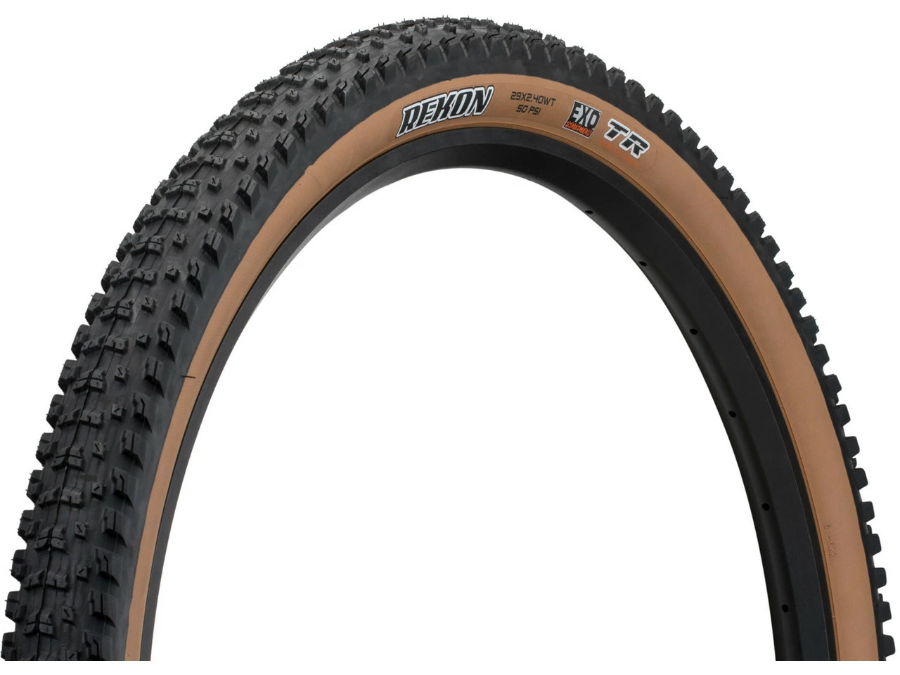 MAXXIS Pneu Souple Rekon Dual EXO WT TR Skinwall 29" 3 MAXXIS Pneu Souple Rekon Dual EXO WT TR Skinwall 29"