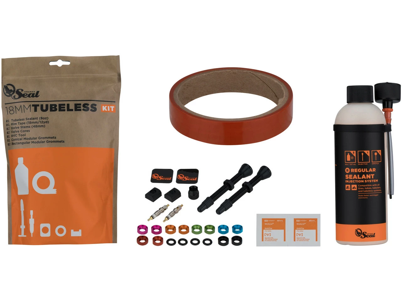 Orange-seal Regular Sealant Tubeless Kit 7 Orange-seal Regular Sealant Tubeless Kit – Image 5