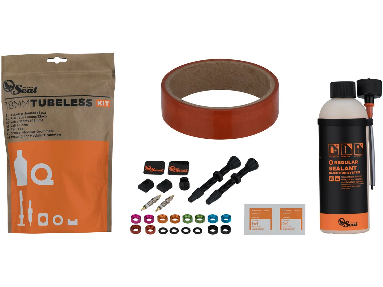 Orange-seal Regular Sealant Tubeless Kit 8 Orange-seal Regular Sealant Tubeless Kit – Image 6