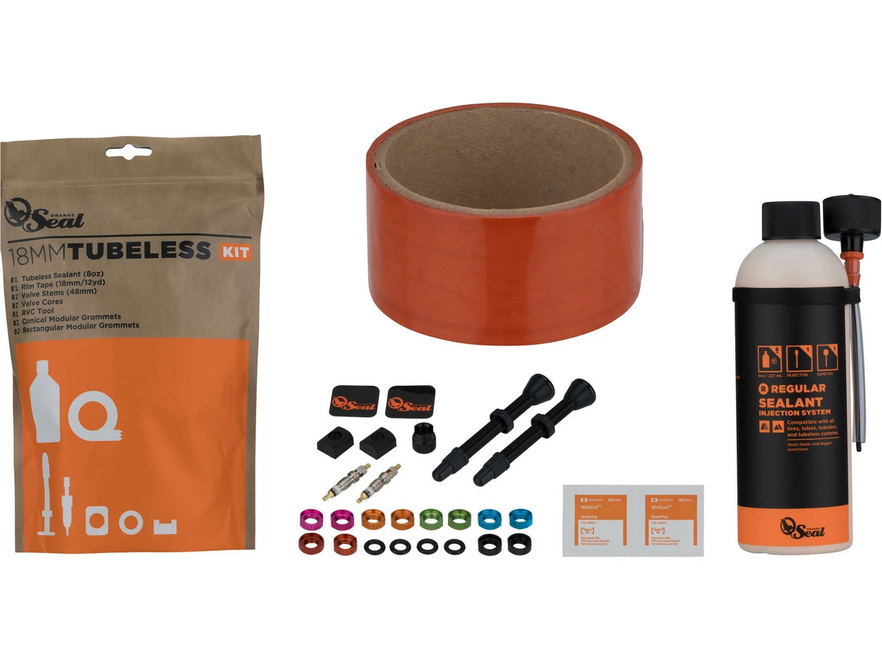 Orange-seal Regular Sealant Tubeless Kit 9 Orange-seal Regular Sealant Tubeless Kit – Image 7