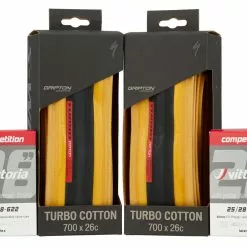 Specialized Turbo Cotton Latex Bundle -Pneus 27,5" Soldes 427949